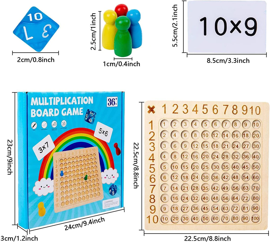 ✨ EXCLUSIVE PRODUCT! MULTIPLICATION BOARD GAME ❗❗ 